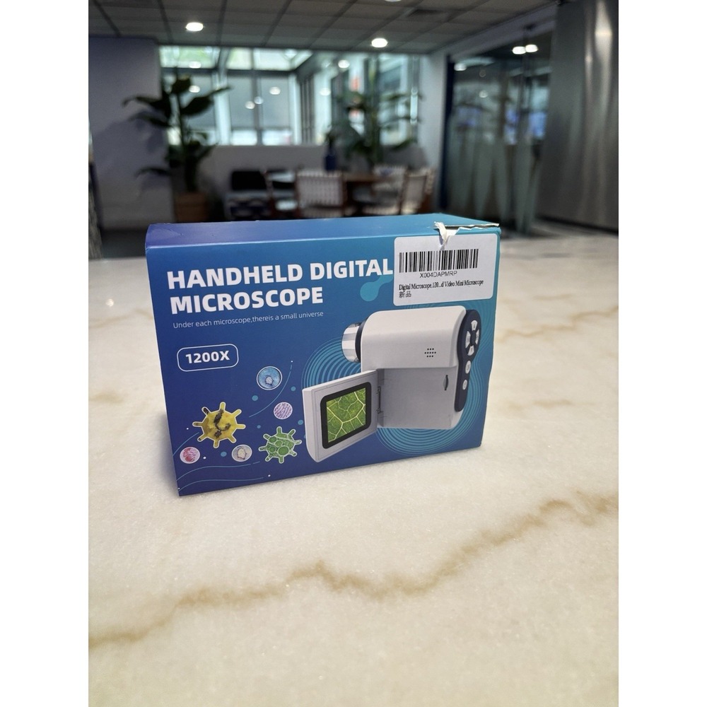 New Handheld Digital Microscope foldable 2-inch LCD screen 1200x magnification
